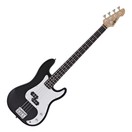 Guitare Basse LA par Gear4music, Noir