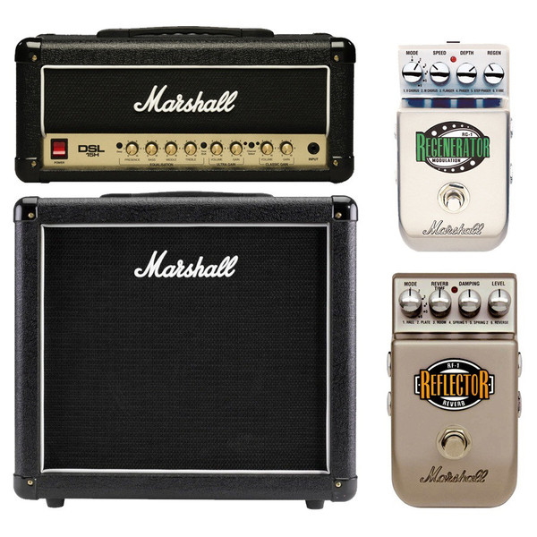 Marshall DSL15H Mini Stack with FREE Pedals