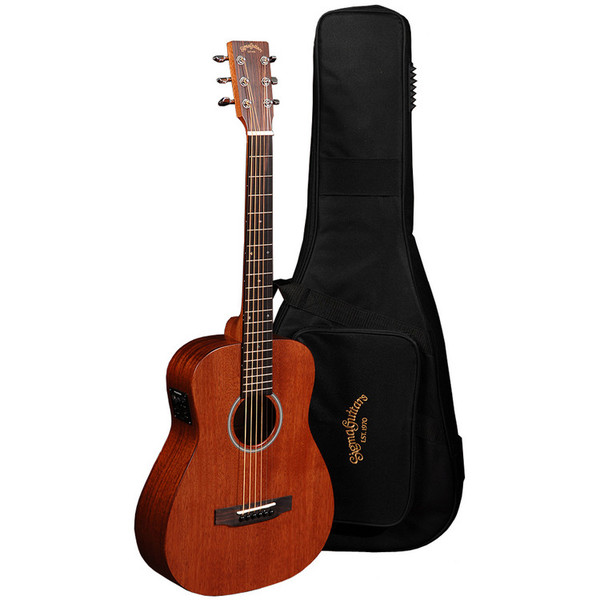 Sigma TM-15E Electro-Acoustic Travel Guitar, Mahogany