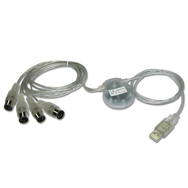 Icon MIDIPort-2, 2-In/2-Out USB MIDI Interface