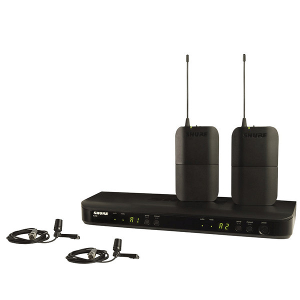 Shure BLX188UK/CVL Dual Lavalier Wireless Microphone System