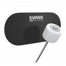 Evans Cordura Double EQ Black Nylon Patch