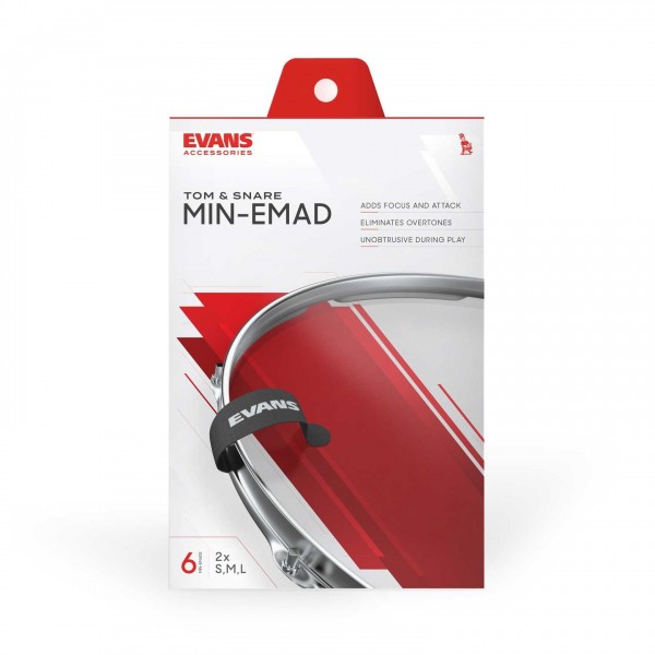 Evans Min-EMAD External Damping, Pack of 6