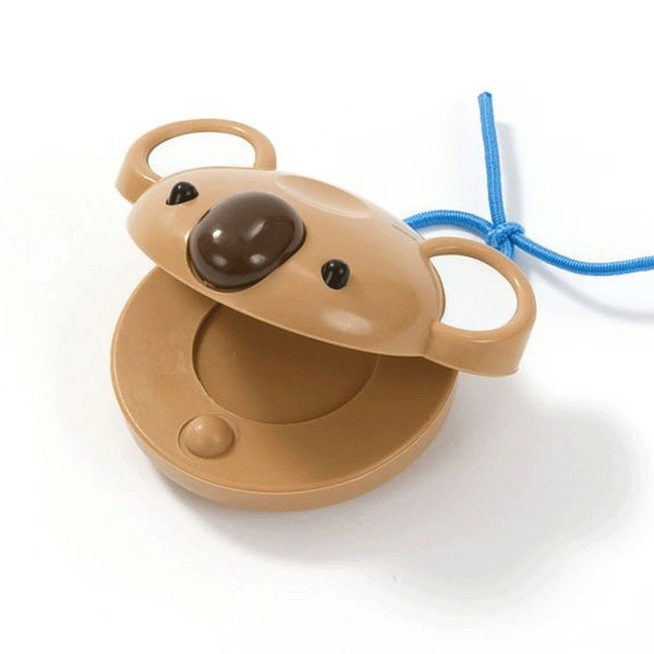Percussion Plus PP1014 Castanets, Brown Koala