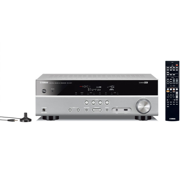 Yamaha RXV377 AV Receiver, Titanium