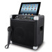 ION Tailgater Bluetooth Compact Speaker with Wireless Technology Angle with iPad