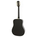 Epiphone Pro-1 PLUS Acoustic Guitar for Beginners, Black