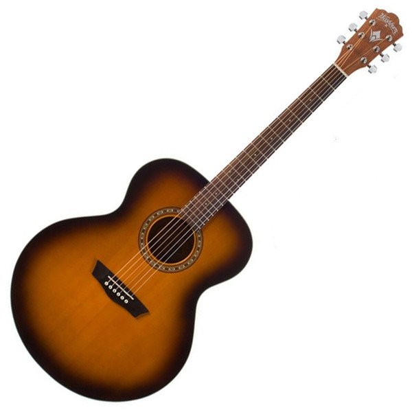 Washburn WJ7S ATBM 7 Harvest Series, Jumbo Acoustic Guitar