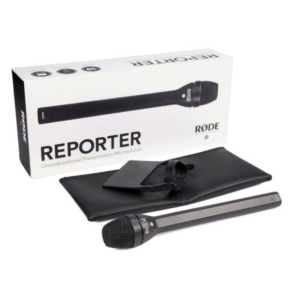 Rode Reporter Handheld Dynamic Omnidirectional Interview Mic 