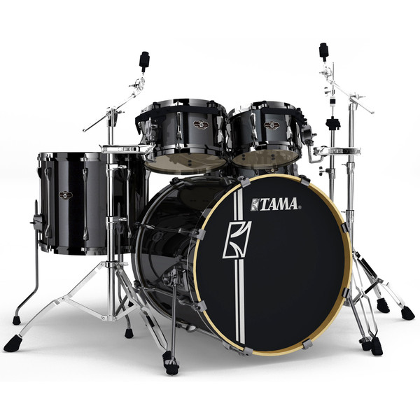 Tama Superstar Hyper-Drive 22'' 5 Piece Drum Kit, Brushed Charcoal