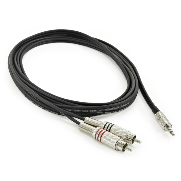 Phono - Stereo Minijack Pro Cable, 3m