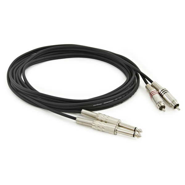 Phono - Dual Mono Jack Pro Cable, 1m