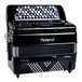 Roland FR1 Compact V- Accordion  with Speakers - Button Type - Black 