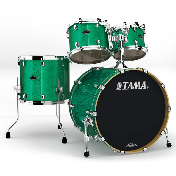 Tama Starclassic Performer B/B 4 Pc Shell Pack, Vintage Green Sparkle