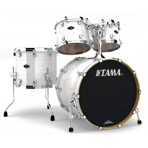 Tama Starclassic Performer B/B 4 Piece Shell Pack, White Silk