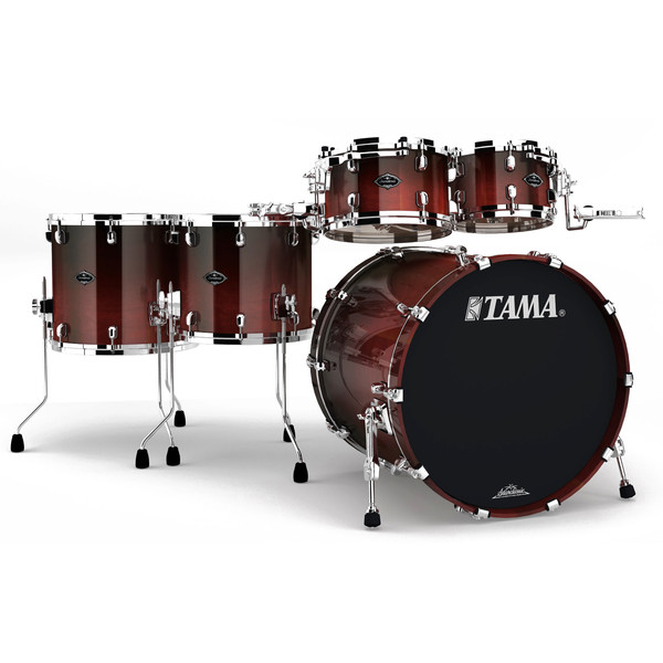 Tama Starclassic Performer B/B 4 Piece Shell Pack, Dark Cherry Fade