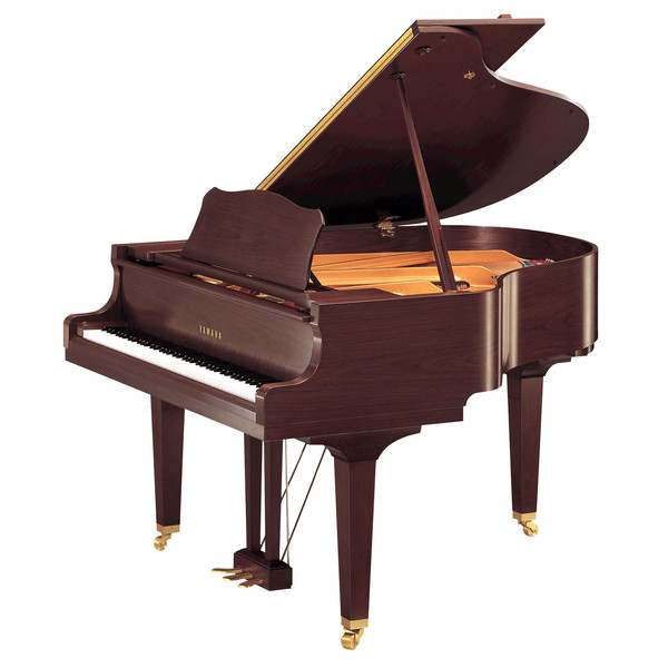 Yamaha GC1M Grand Piano, American Walnut Satin