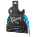 Gibson Premium 12' (3.65m) Instrument Cable, Blue / Pearl Connector