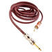 Gibson Premium 25' (6.4m) Instrument Cable, Cherry/Cherrywood