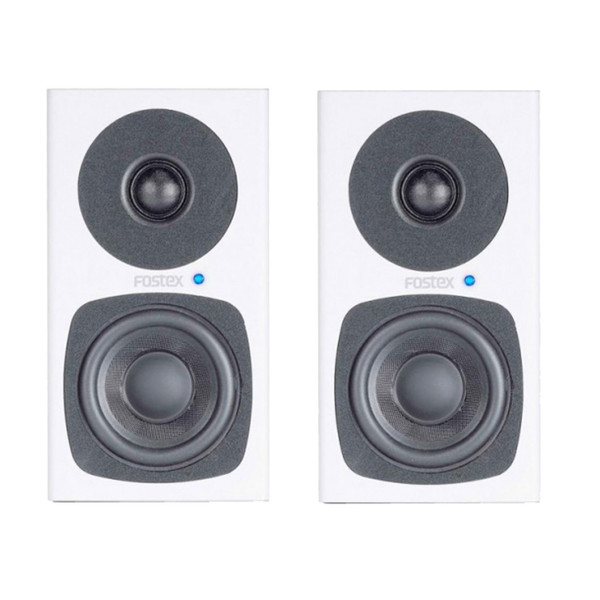 Fostex PM03-D Active Studio Monitors, White