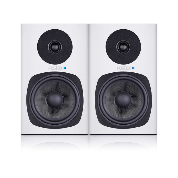 Fostex PM05-D Active Studio Monitors, White