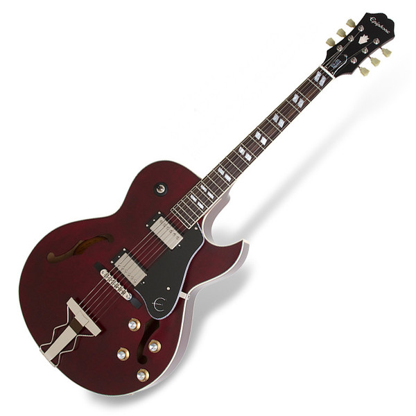 Epiphone ES-175 Premium Outfit Electric Guitar, Wine Red