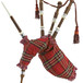 Bagpipes by Gear4music, Half Size Royal Stewart