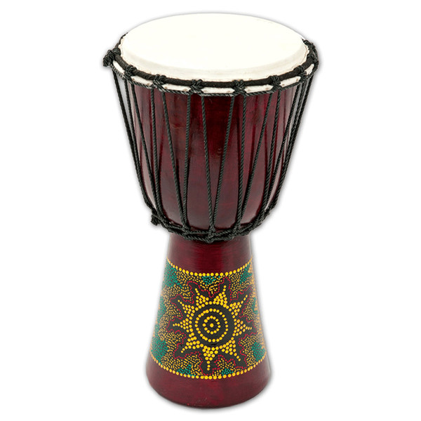 Percussion Plus PP6640 Sun/Rainbow Djembe, 40cm