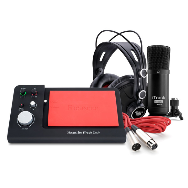 Focusrite iTrack Dock iPad Recording outlets Interface