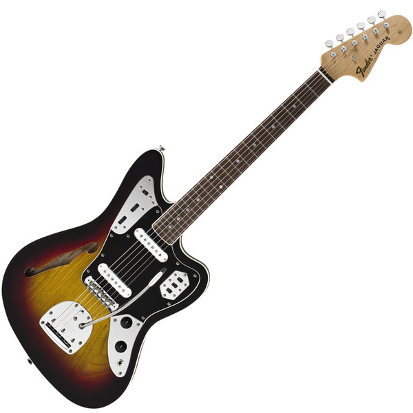 Fender Special Edition jaguar Thinline, 3-Colour Sunburst