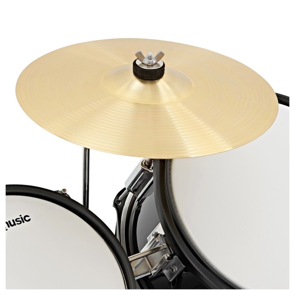 Junior 5 Piece Drum Kit by Gear4music, Black