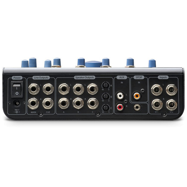 PreSonus Monitor Station V2 Table Top Studio Control Centre - Rear View