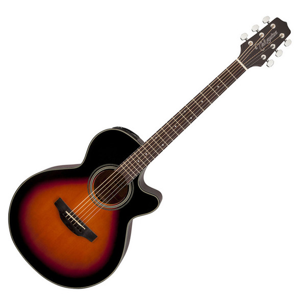 Takamine GF15CE-BSB FXC Cutaway Electro Acoustic Guitar,Brown S.burst