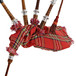Bagpipes by Gear4music, Full Size Royal Stewart