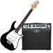 Peavey Raptor Plus EXP Guitar, Black and Vypyr VIP 1 Amplifier