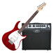 Peavey Raptor Plus EXP Guitar, Trans Red and Vypyr VIP 1 Amplifier