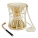 Brass Talking Drum with Bag by Gear4music