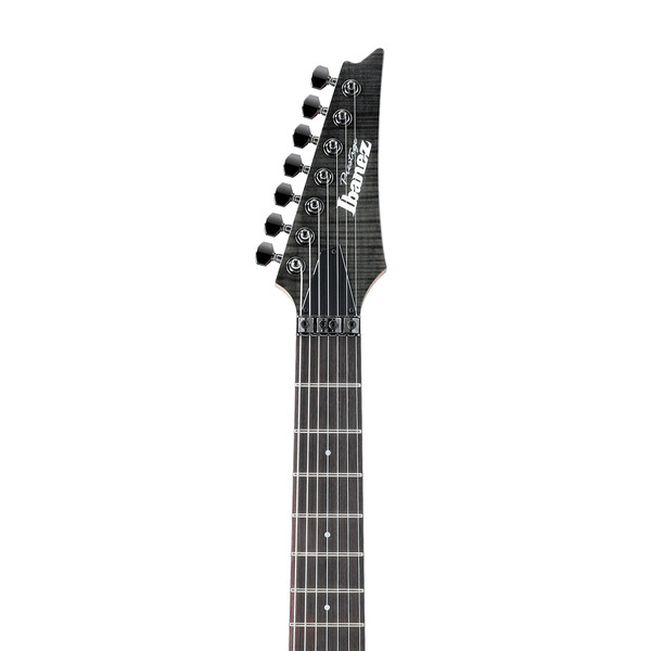 DISC Ibanez RG3727FZ Prestige 7 String, Black Haze at Gear4music