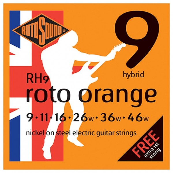 Rotosound RH9 Roto Orange, 09-46