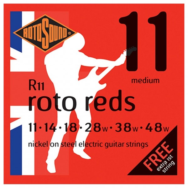 Rotosound R11 Roto Red, 11-48