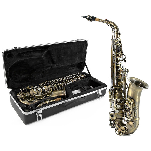 Alto Saxophone by Gear4music, Vintage