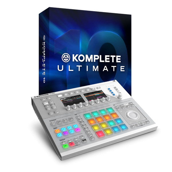 Native Instruments Komplete 10 Ultimate and Maschine Studio, White