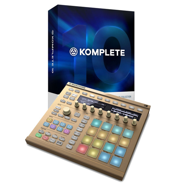 Native Instruments Maschine MK2 Gold and Komplete 10 Bundle