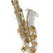 Rosedale Tenor Saxophone, Silver + Gold, By Gear4music