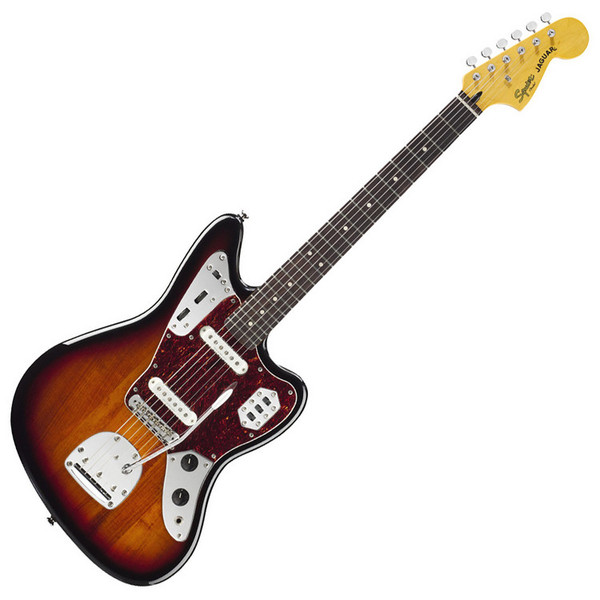 ギター Fender Squier Vintage Modified Jaguar Squier by Fender Vintage Modified Jaguar Guitar Sunburst