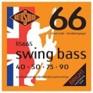 Rotosound RS66S Short Scale Steel Bass Guitar Strings, 40-90