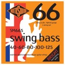 Rotosound Swing Bass 66 Stainless steel 5-String Bass Guitar Strings
