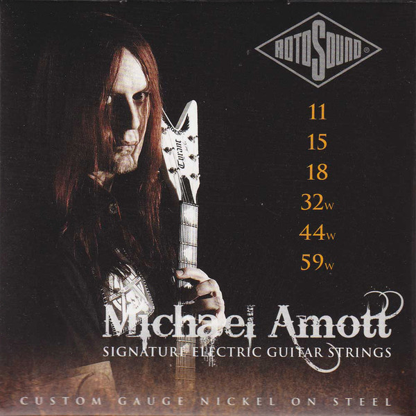 Rotosound MAS11 Michael Amott Signature Guitar Strings, 11-59