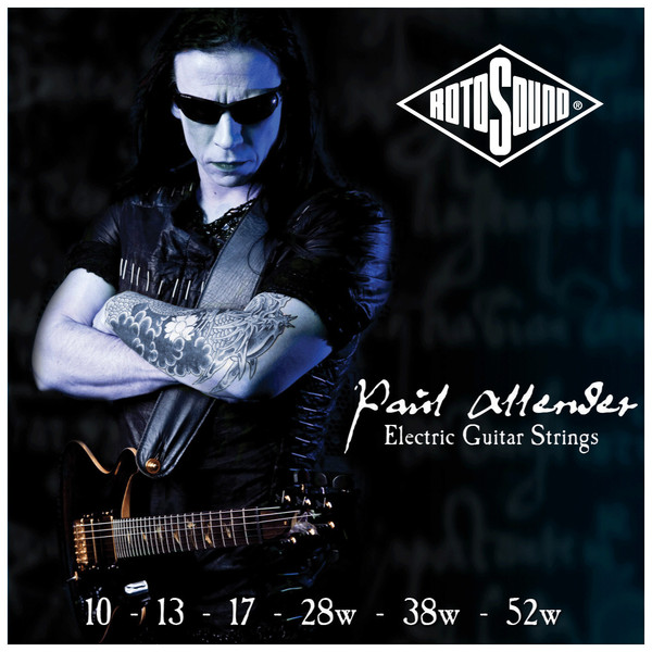 Rotosound PA10 Paul Allender Signature Electric Guitar Strings, 10-52