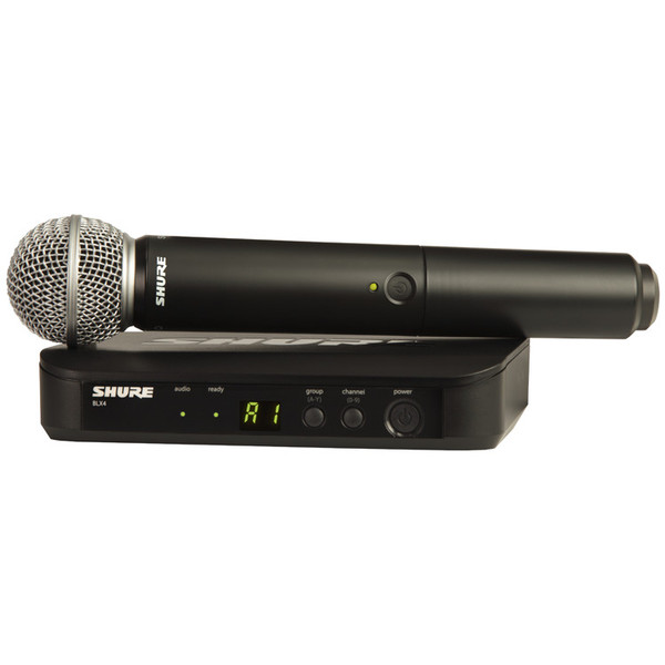 Shure BLX24UK/SM58 Handheld Wireless Microphone System